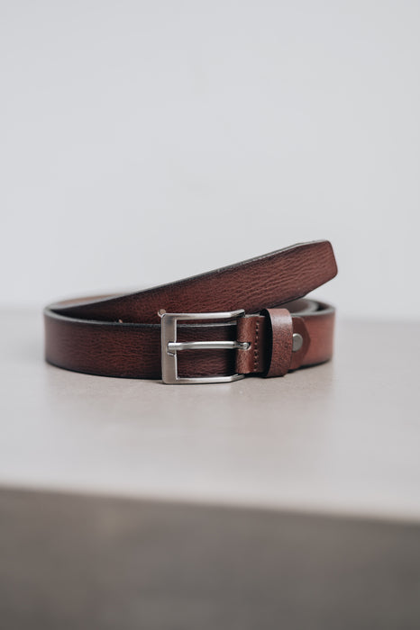 Full Grain Leather Belt- one piece not cardboard.