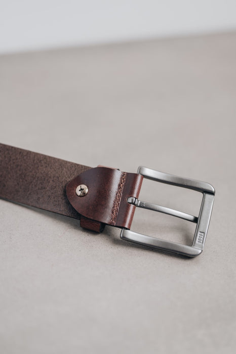 Full Grain Leather Belt- one piece not cardboard.