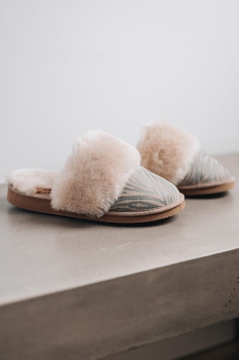 Womens Sheepskin Mule slipper with indoor/outdoor sole