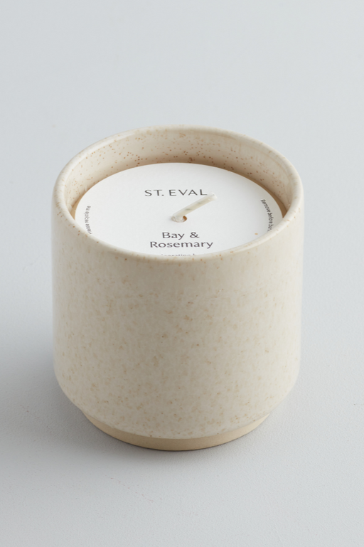 Bay & Rosemary, Sand Dune Pot | St. Eval Candle Company 