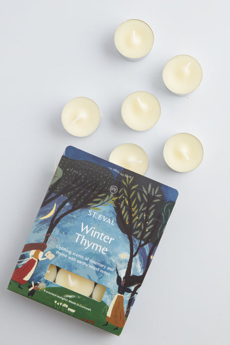 Winter Thyme Scented Christmas Tealights from St Eval of Cornwall