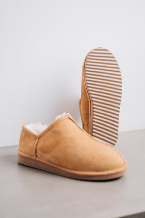 Mens Slipper with Sole - best slippers for warmth