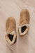 Women's Shepherd Annie leopard-print sheepskin slippers with soft shearling lining"