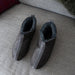 Sheepskin Slipper 'Henrik' in Grey asphalt from Shepherd of Sweden for men