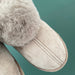 Karin (Stone) Sheepskin Slipper by Shepherd of Sweden for women